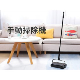 【送料無料】Eyliden 手動掃除機 掃除機 カーペット 掃除 クリーナー スイーパー 一体型 片手操作 静音 電気不要 軽量 絨毯 畳 タイルに適用