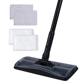 【送料無料】 Eyliden フロアワイパー 本体 フローリングワイパー 本体 ぞうきんモップ フロアモップ フロア用掃除道具 2in1 タオル2枚付き 取替えシート10枚入