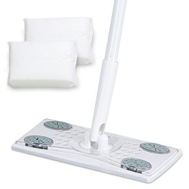 【送料無料】 Eyliden フロアワイパー 本体 ワイパー フローリングワイパー ジョイントタイプ ワイパー フロアモップ フラットモップ フロア用掃除道具 ジョイントタイプ ワイパー 4色 フロアモップ フラットモップ フロア用掃除道具 ドライシート10枚入