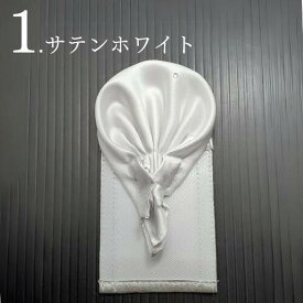 (C)キッズ・ジュニア用【高さ・傾き調整カードホルダー付】＜クリスタルパフ＞挿すだけ、簡単ポケットチーフ　ハンカチーフ　サテン　ポリエステル　サテン　ラウンドヘッド　ワンタッチ　フォーマル　キッズ　幼児　小学生　入学式　卒園式　卒業式　七五三　結婚式　発表会
