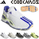 adidas Golf アディダス ゴルフ 日本正規品 CODECHAOS 27 BOA コードカオス27 ボア メンズ スパイクレス ゴルフシュー…