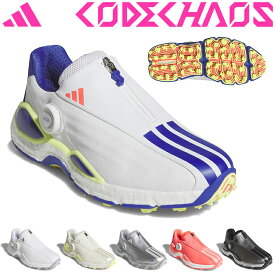 【8/10 エントリー/抽選で最大100%ポイントバック】 adidas Golf アディダスゴルフ日本正規品 ウィメンズ CODECHAOS 27 BOA コードカオス27 ボア レディス スパイクレス ゴルフシューズ 2026新製品 「 ONN47 」 【当店在庫品】