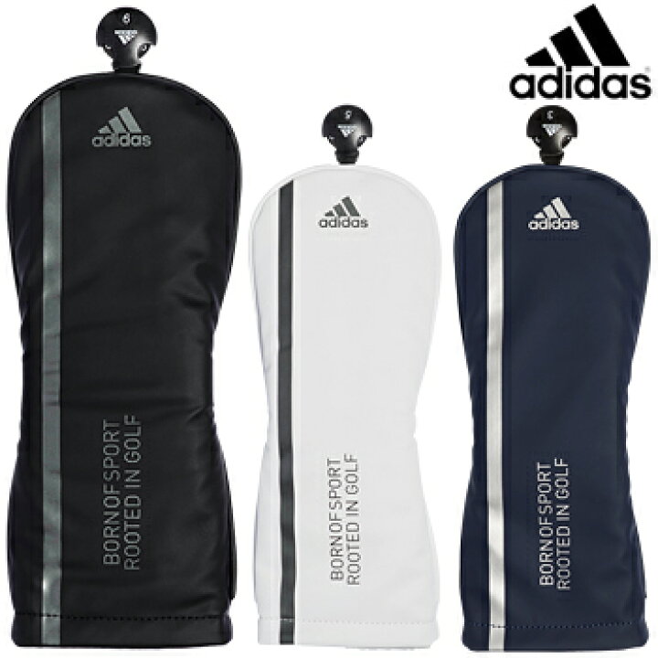 楽天市場 Adidas Golf アディダスゴルフ 日本正規品 マットpuヘッドカバーfw フェアウェイウッド用ヘッドカバー Xa222 あす楽対応 ｅｚａｋｉ ｎｅｔ ｇｏｌｆ