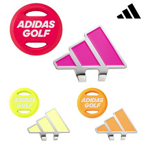 adidas Golf AfB_XSt{Ki Neon color Clip Marker lI J[ Nbv }[J[ u ADM-934 v yX݌ɕiz