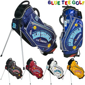 BLUE TEE GOLF ブルーティーゴルフ 日本正規品 エナメル スタンドキャディバッグ 「 CB-012 」 【あす楽対応】