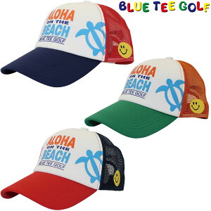 y12/5 Gg[/Iōő100%|CgobNz BLUE TEE GOLF u[eB[St Ki ALOHA ON THE BEACH An I U r[` bVLbv u CP-006 v