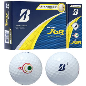 【7/20 エントリー/抽選で最大100%ポイントバック】 BRIDGESTONE GOLF ブリヂストン 日本正規品 TOUR B JGR MINDSET ツアービージェイジーアール マインドセット ゴルフボール 1ダース(12個入) 2025モデル 【当店在庫品】