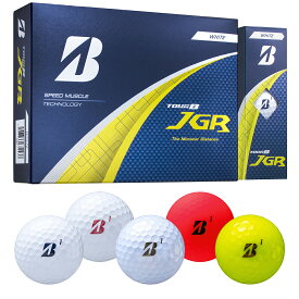 【8月7日発送予約】 BRIDGESTONE GOLF ブリヂストン 日本正規品 TOUR B JGR ツアービージェイジーアール ゴルフボール 1ダース(12個入) 2025新製品