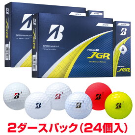 【12/10 エントリー/抽選で最大100%ポイントバック】 【まとめ買い】 BRIDGESTONE GOLF ブリヂストン日本正規品 TOUR B JGR ツアービージェイジーアール ゴルフボール 2ダース(24個入) 2025新製品 【当店在庫品】