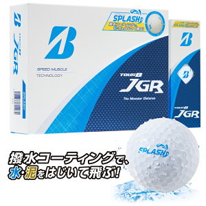 �y5/10����!�G���g���[�œ��X�S�i�|�C���g10�{!�z �y����i�zBRIDGESTONE GOLF �u���a�X�g�� ���{���K�i TOUR B JGR SPLASH �X�v���b�V�� �S���t�{�[�� 1�_�[�X(12��) 2026�V���i �y���X�݌ɕi�z