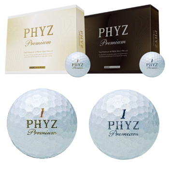 BRIDGESTONE GOLF ブリヂストンゴルフ日本正規品 PHYZ Premium (ファイズプレミアム) ゴルフボール1ダース(12個入) 