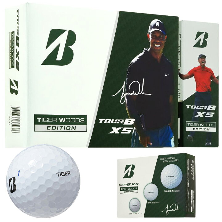 楽天市場 限定品 Bridgestone Golf ブリヂストンゴルフ 日本正規品 Tour B Xs Tiger Woods Edition タイガーウッズエディション 21モデル ゴルフボール1ダース 12個入 あす楽対応 ｅｚａｋｉ ｎｅｔ ｇｏｌｆ