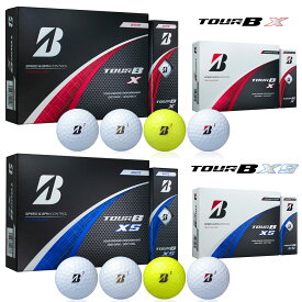 【4/20 エントリー/抽選で最大100%ポイントバック】 BRIDGESTONE GOLF ブリヂストンゴルフ 日本正規品 TOUR B Xシリーズ ツアー ビー エックス 2024新製品 ゴルフボール1ダース(12個入) 【あす楽対応】