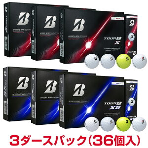 �y2/15����!�G���g���[�œ��X�S�i�|�C���g10�{!�z �y�܂Ƃߔ����zBRIDGESTONE GOLF �u���a�X�g���S���t���{���K�i TOUR B X�V���[�Y �c�A�[ �r�[ �G�b�N�X 2026�V���i �S���t�{�[��3�_�[�X(36��) �y