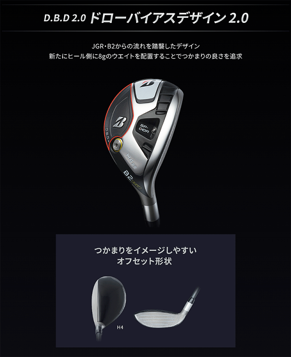 楽天市場】BRIDGESTONE GOLF ブリヂストン ゴルフ 日本正規品 B2 HT HY