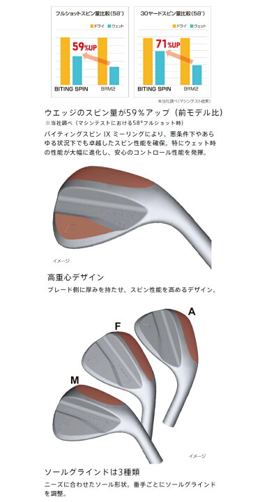 楽天市場】BRIDGESTONE GOLF ブリヂストンゴルフ日本正規品 BITING 