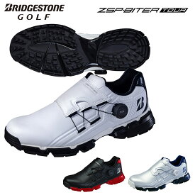 【1/18 エントリー/抽選で最大100%ポイントバック】 BRIDGSTONE GOLF ブリヂストンゴルフ 日本正規品 ZSP-BITER TOUR ゼロ スパイク バイター ツアー スパイクレス ゴルフシューズ 「 SH2401 」 【当店在庫品】