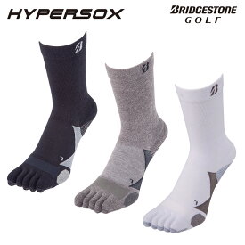 BRIDGESTONE GOLF ブリヂストンゴルフ日本正規品 HYPERSOX ハイパーソックス 3Dソックスベーシック 5本指タイプ メンズゴルフ(レギュラー丈) 2023モデル 「 SOG314 」 【あす楽対応】