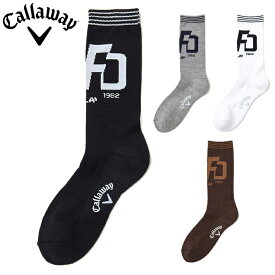 【12/15 エントリー/抽選で最大100%ポイントバック】 Callaway キャロウェイ 日本正規品 ダイナホット ゴルフ クルー ソックス 2024モデル 「 C24293109 」 【当店在庫品】