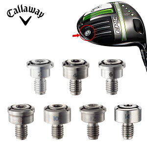 y9/25 Gg[/Iōő100%|CgobNz Callaway LEFCSt {Ki SCREW WEIGHT XN[EFCg AWX^uEGCg Pi yX݌ɕiz