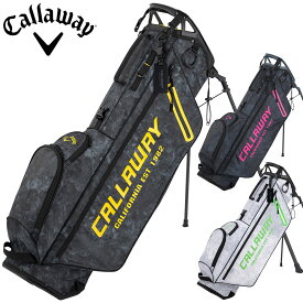 【4/20 エントリー/抽選で最大100%ポイントバック】 Callaway キャロウェイ 日本正規品 Athle Stand 2.0 24 JM ( アスレ スタンド 2.0 24JM ) 軽量 キャディバッグ 2024新製品 【あす楽対応】