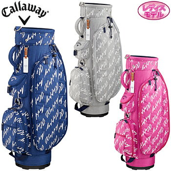 Callaway(キャロウェイ)日本正規品HappyWomen's19JM(ハッピーウィメンズ19JM)キャディバッグ2019新製品レディスモデル【あす楽対応】