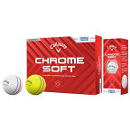 Callaway キャロウェイ日本正規品 CHROME SOFT TRIPLE TRACK クロムソフト トリプルトラック 2024新製品 ゴルフボール 1ダース(12個入) 【あす楽対応】