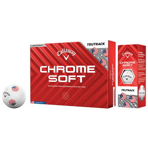 yiz Callaway LEFC{Ki CHROME SOFT USA TRUTRACK N\tg [GXG[ gD[gbN 2025Vi St{[ 1_[X(12)yX݌ɕiz