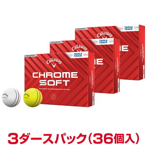 y܂Ƃߔz Callaway LEFC{Ki CHROME SOFT TRIPLE TRACK N\tg gvgbN 2024f St{[ 3_[XpbN(36) yX݌ɕiz