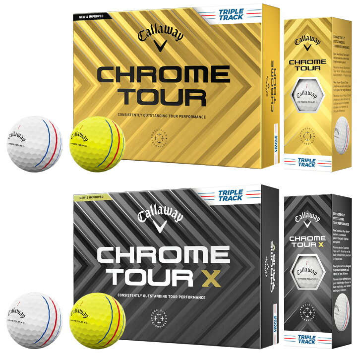楽天市場】Callaway キャロウェイ 日本正規品 CHROME TOUR TRIPLE 