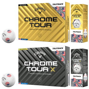 yiz Callaway LEFC{Ki CHROME TOUR USA TRUTRACK NcA[ [GXG[ gD[gbN 2025Vi St{[ 1_[X(12)yX݌ɕiz
