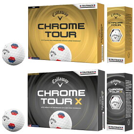 【限定品】 Callaway キャロウェイ 日本正規品 CHROME TOUR TRUTRACK クロムツアー トゥルートラック ゴルフボール 1ダース(12個入) 2026新製品 【当店在庫品】