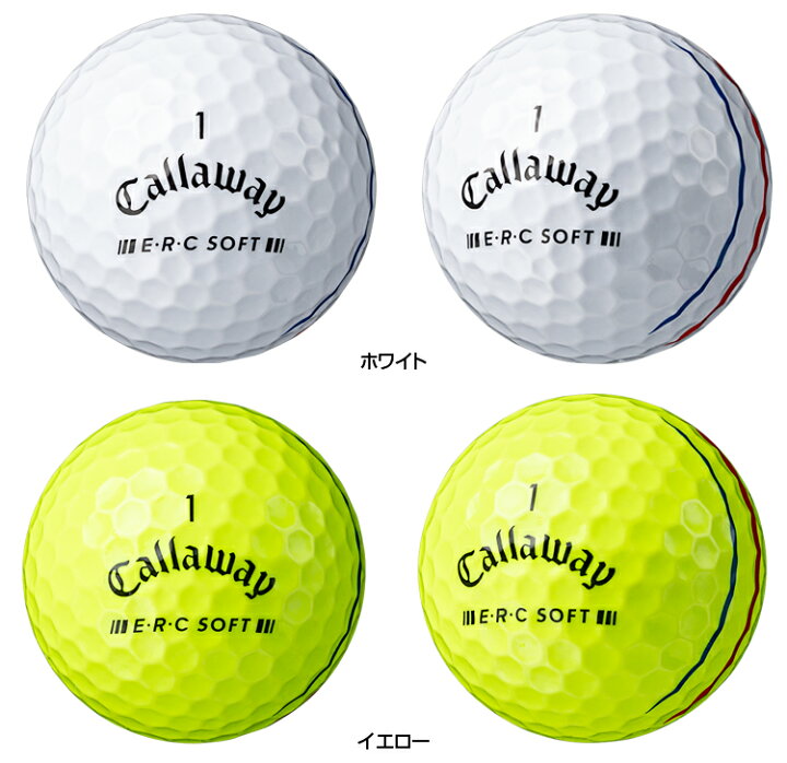 楽天市場】Callaway キャロウェイ 日本正規品 ERC SOFT イーアールシー 