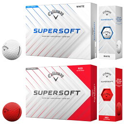 Callaway(キャロウェイ)SUPER SOFT スーパーソフト ゴルフボール 1ダース(12個入)