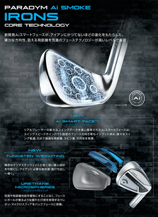 楽天市場】Callaway キャロウェイ日本正規品 PARADYM Ai SMOKE 