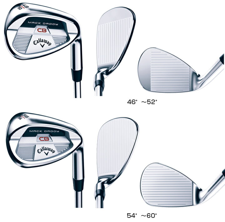 楽天市場】Callaway キャロウェイ 日本正規品 Mack Daddy CB マック 