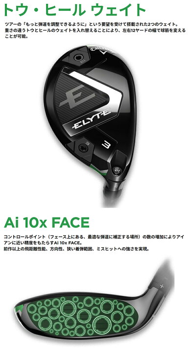 楽天市場】Callaway キャロウェイ 日本正規品 ELYTE MAX FAST エリート 