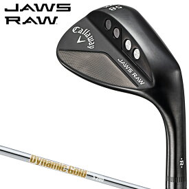 【4/20 エントリー/抽選で最大100%ポイントバック】 Callaway キャロウェイ日本正規品 JAWS RAW ジョーズロウウェッジ ブラック仕上げ 2022モデル スチールシャフト 【あす楽対応】