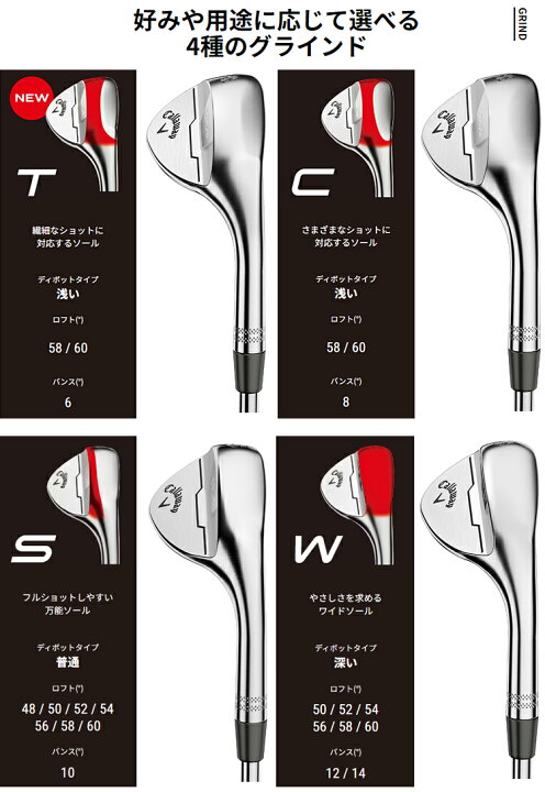 楽天市場】Callaway キャロウェイ 日本正規品 OPUS オーパス ウェッジ 