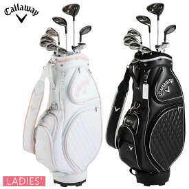 Callaway キャロウェイ 日本正規品 REVA レバ パッケージセット(セットクラブ) 「 レディスクラブ9本セット&キャディバッグ付き(10点セット) REVA-10PC-GR-WMS-JV 」