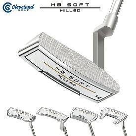 【11/11まで エントリーで最強配送10倍】 Cleveland クリーブランド日本正規品 HB SOFT MILLED ソフトミルド パター 「 PHBSMLD 」 【当店在庫品】