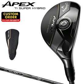 【8/18 エントリー/抽選で最大100%ポイントバック】 APEX Ti SUPER HYBRID ユーティリティ RECOIL DART for CWカーボンシャフト 【カスタムクラブ 特注】 Callaway キャロウェイ 日本正規品 2025モデル