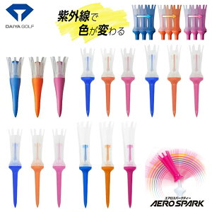 DAIYA GOLF _CSt Ki OŐFςAERO SPARK TEE GAXp[NeB[ u SteB[ 3{ v yX݌ɕiz