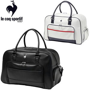 le coq sportif ルコックスポルティフ 正規品 ベーシック ボストンバッグ 2025新製品 「 LG5FBB02M 」 【当店在庫品】