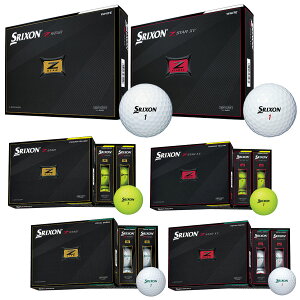 DUNLOP(ダンロップ)日本正規品 SRIXON Z-STAR(スリクソンゼットスター)シリーズ 2021新製品 ゴルフボール1ダース(12個入) ※2月5日発売予定※