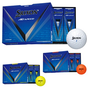 DUNLOP _bv {Ki SRIXON AD SPEED XN\ G[fBXs[h 2024f St{[ 1_[X(12) yX݌ɕiz