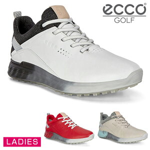 ECCO(エコー)日本正規品 S-THREE (エススリー) レディスモデル スパイクレスゴルフシューズ 2020モデル 「102903」 【あす楽対応】