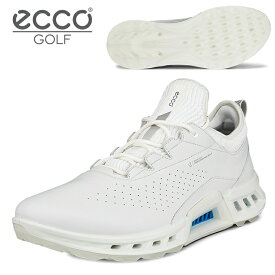 ECCO エコー 日本正規品 BIOM C4 レース バイオムC4 メンズモデル 防水 スパイクレス ゴルフシューズ 「 130404 ( 01007 ) 」 【当店在庫品】
