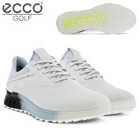 ECCO エコー 日本正規品 S-THREE レース エススリー メンズモデル 防水 スパイクレス ゴルフシューズ 「 102944 」 【当店在庫品】