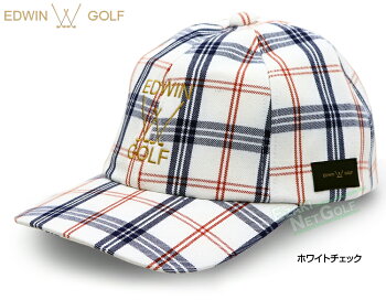 EDWINGOLF(エドウィンゴルフ)日本正規品TRチェックキャップ2019モデル「EDC1948WC」【あす楽対応】